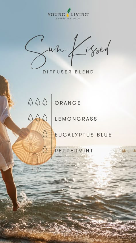 Young Living Essential Oil Diffuser, Diffuser Blends Young Living, Summer Diffuser Blends, Summer Essential Oils, Essential Oil Combinations, Essential Oil Diffuser Blends Recipes, Young Living Essential Oils Recipes, Essential Oils Guide, Essential Oil Diffuser Recipes