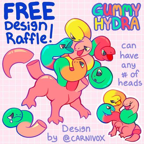 Gummy Worm, Cute Food Drawings, Cute Fantasy Creatures, Cute Doodles Drawings, Fantasy Creatures Art, Cute Doodle Art, Mythical Creatures Art, Wow Art, Creature Concept Art