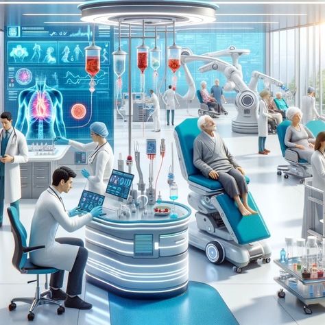 Futuristic Hospital, Futuristic Laboratory, Futuristic School, Hospital Design Architecture, Science Art Projects, Future Technology Concept, Retail Architecture, Basic Anatomy And Physiology, Hospital Architecture