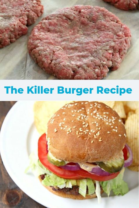 Grilled Burger Recipes, American Burger, Summer Grill, Recipes Steak, Burger Recipes Beef, American Burgers, Easy Hamburger, Burger Seasoning, Bbq Burgers