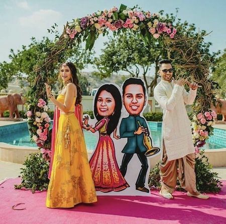 Selfie Point At Wedding, Marathi Wedding Decoration Ideas, Selfie Wall For Wedding, Selfie Points In Indian Wedding, Sangeet Selfie Point, Selfi Point For Wedding, Selfi Point Ideas Wedding, Marathi Wedding Decoration, Indian Wedding Photobooth Ideas