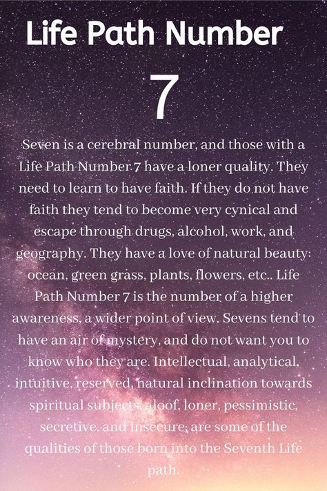 For more post like this follow the instargram ! Just click the link . Numerology Number 7, 7 Numerology, Life Path 7, Numerology 7, Capricorn Relationships, Life Path Number 7, Life Path Numbers, Meaning Of Numbers, Life Number