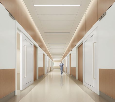 Hospital Corridor Design, Healthcare Reception, Hospital Hallway, Hospital Corridor, Hospital Reception, Hospital Design Architecture, Healthcare Interior Design, Modern Hospital, Medical Office Design