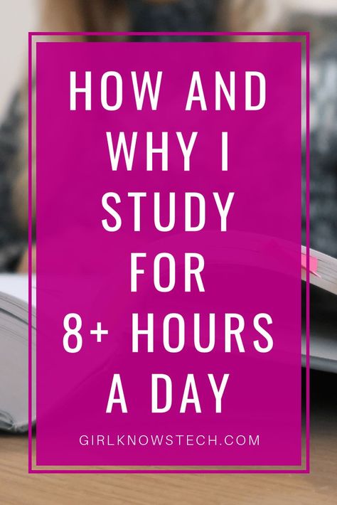 Learn how and why I study longer hours, 8+ hours! College life sometimes needs us to work for a long time, and here is how I do it! #College #Study #Studytips How To Study 8 Hours A Day, 8 Hours Study Plan, How To Study For Long Hours, Productive Study Routine, Study For Long Hours, Study Hours, Productive Study, Study Blog, Goals Setting