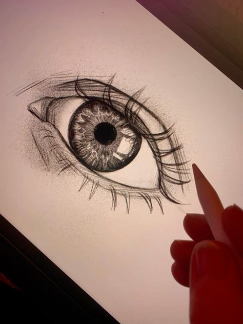 Volg @illustratorkim voor meer kunst en teken inspiratie ⊹

Realistisch oog tekenen 
Drawing a realistic eye 

Digitale kunst gemaakt op de iPad
Digital art made on the iPad

Getekend met oog voor detail
Drawn with attention to detail

#digitalart #eyedrawing #procreateart #artinspiration #realisticdrawing Ipad Digital Art, Realistic Eye, Realistic Drawings, Eye Drawing, Baskets On Wall, Character Illustration, Digital Illustration, Attention To Detail, Digital Drawing