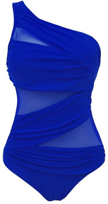 TDOLAH Women's Plus Size Swimwear Monokini Swimsuit See Through Bikinis One Piece Swimming Costume: Amazon.co.uk: Clothing Mesh Bathing Suit, Mesh Swimsuit, Mesh Swimwear, Design Moda, Push Up Swimsuit, Swimsuits Hot, Fashion Figures, Sea Inspired, Monokini Swimsuits