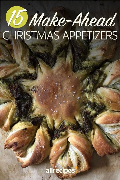 Make Ahead Fancy Appetizers, Make Ahead Hearty Appetizers, New Christmas Appetizers, Holiday Platters Appetizers, Holiday Apps Christmas, Freezable Appetizers Make Ahead, Make In Advance Appetizers, Christmas Recipes Appetizers Make Ahead, Christmas Party Appetizers Make Ahead