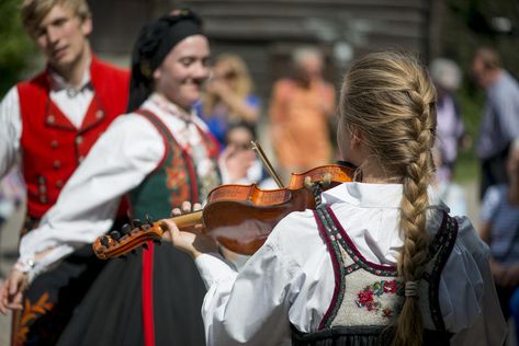 Norsk Folkemuseum - Norwegian Museum of Cultural History Music Museum, Folk Dance, Folk Music, The Present, Traditional Outfits, Norway, History, Music