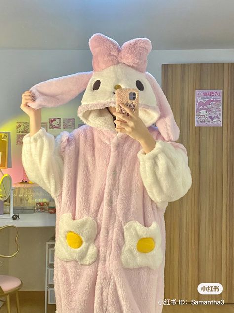 Cute Pijamas, Cute Night Outfits, Aesthetic Korean Fashion, Cute Nightgowns, Pijamas Women, Fashion Outfit Ideas, Cute Pjs, Pajama Fashion, Aesthetic Korean