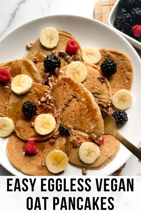 Gf Pancake Recipe, Gf Pancake, Clean Eating Chicken Recipes, Healthy Pancake, Healthy Pancake Recipes, Daniel Fast Recipes, Eggless Recipes, Eggless Baking, Simple Meals