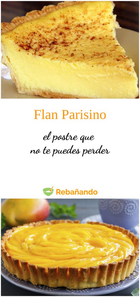 Estoy segura que nunca probaste una tarta tan deliciosa como la Tarta Flan Parisien, una tarta de crema pastelera que se toma fría y es totalmente adictiva.La crema pastelera es una de mis preparaciones de la pastalería favoritas, no sólo por su delicioso sabor, sino también por su versatilidad, ya que la podemos usar en diferentes tipos de recetas y siempre les gustan a todos. Todos en la familia van a quedar encantados por su suave textura y su delicioso sabor, con el punto justo de dulzura.¡ Flan, Vanilla Cake, Cupcake Cakes, Pancakes, Vanilla, Bread, Cake