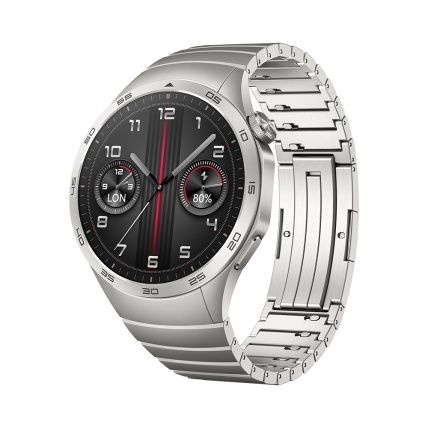 HUAWEI WATCH GT 4 46mm Grey Stainless Steel Strap Custom Watch Faces, Fit App, Latest Watches, Men's Vintage Watch, Huawei Watch, Tablet Phone, Custom Watch, Watch Faces, Stainless Steel Band