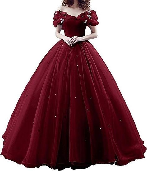 Gothic Cinderella, References Poses, Red Ball Gowns, Fashion Corset, Red Ball, Tulle Ball Gown, Fantasy Gowns, Big Sis, فستان سهرة