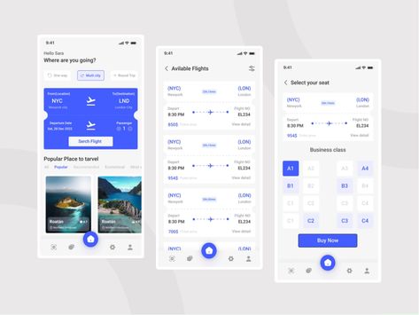 Flight Booking App, Flight App, Air Ticket Booking, Plant App, App Inspiration, App Ideas, Mobile App Design Inspiration, Ticket Design, Booking App