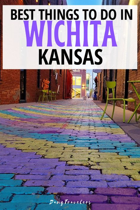 Use this 4-day itinerary to experience all the coolest things to do in Wichita Kansas. Includes where to stay, best restaurants, fun breweries, interesting museums, and top shops. Kansas Attractions, Midwest Road Trip, Holiday Travel Destinations, Midwest Travel, Wichita Kansas, Travel Notes, Family Days Out, Wichita Ks, Future Travel