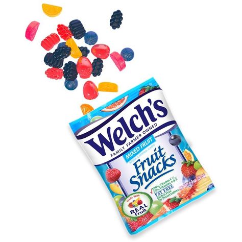 Gummy Fruit Snacks, Lunch Treats, Fruit Preservative, Snacks For School Lunches, Welches Fruit Snacks, Licorice Candy, Caramel Mocha, Packed Lunch, Free Fruit