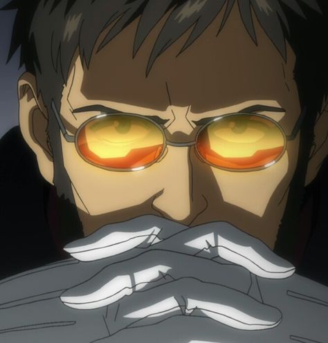 Gendo Ikari, Evangelion Art, Emoji Pictures, Genesis Evangelion, Neon Genesis, Neon Genesis Evangelion, Cultura Pop, Anime Artwork, Anime Scenery