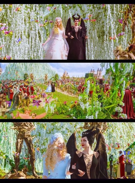 Maleficent Wedding, Maleficent Aurora, Fantasy Collage, Maleficent 2014, Aurora Wedding, Yuri Comics, Married In Vegas, Disney Live Action Movies, Disney Maleficent