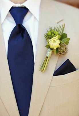 Man In A Suit, Nautical Wedding, Deco Floral, Wedding Suits Men, Groom And Groomsmen, Blue Tie, Here Comes The Bride, Trendy Wedding, Color Combo