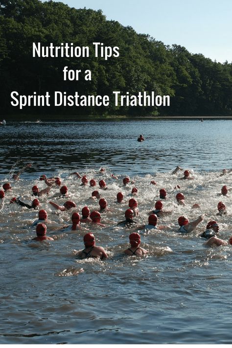 While you don’t have to worry too much about fueling for a sprint distance race, consider these sprint triathlon nutrition tips for your best performance! Triathlon Nutrition, Triathlon Distances, Sprint Triathlon Training, Triathlon Training Plan, Sprint Triathlon, Triathlon Motivation, Nutrition Motivation, Ironman Triathlon, Triathlon Training