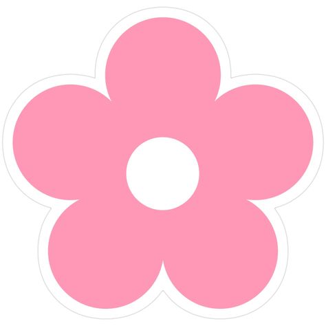 Decorate laptops, Hydro Flasks, cars and more with removable kiss-cut, vinyl decal stickers. Glossy, matte, and transparent options in various sizes. Super durable and water-resistant. A simple, pink, five petal flower. Five Petal Flower, Petal Flower, Pink Flower, Baby Pink, Pink Flowers, Decorate Laptops, Vinyl Decal Stickers, Kiss Cut, Vinyl Decal