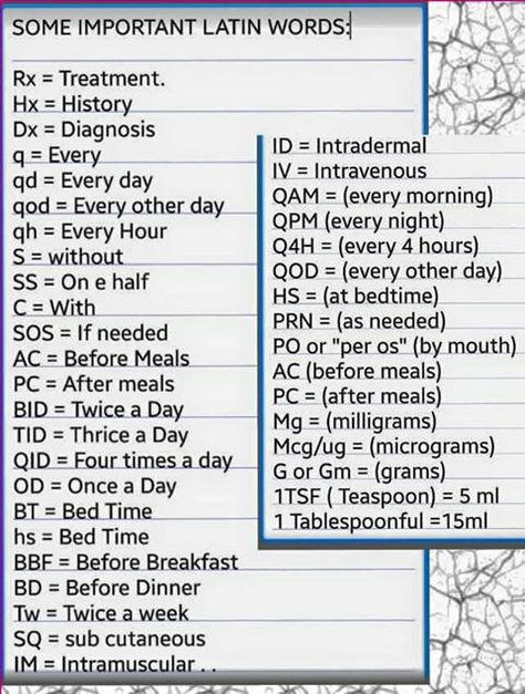 medical abbreviation Nursing Abbreviations, Pharmacy Technician Study, Nursing School Problems, Medical Terminology Study, Common Medications, Nursing School Essential, Nurse Study Notes, Nursing Books, Medical Photos