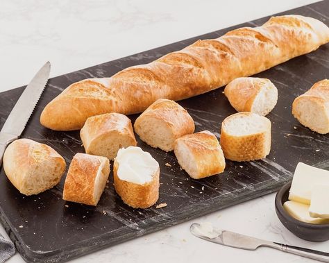 French Demi Baguettes - Bake from Scratch Demi Baguette Recipe, Demi Baguette, Baguette Recipe, Baking School, Countertop Oven, French Baguette, Pastry Tart, Bread Appetizers, Bread Cake