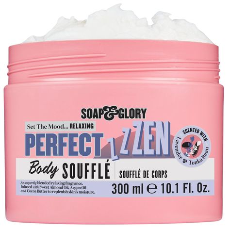 Perfect Zen Nourishing Bath & Shower Oil | Bath & Body Care | Soap & Glory Thick Moisturizer, Body Souffle, Soap Glory, Exfoliating Body Scrub, Soap And Glory, Shower Oil, Juice Beauty, Bath Oils, Lavender Scent