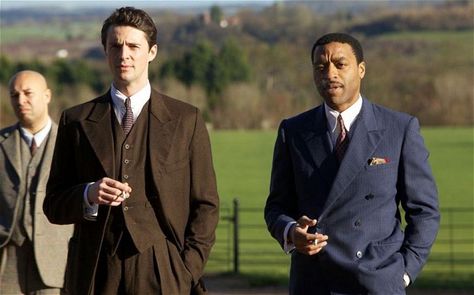 Matthew Goode and Chiwetel Ejiofor. Dancing on the Edge by Stephen Poliakoff 1930s Costumes, Masterpiece Mystery, Chiwetel Ejiofor, Colleen Atwood, Dancing On The Edge, Masterpiece Theater, Matthew Goode, Sea Of Thieves, A Discovery Of Witches