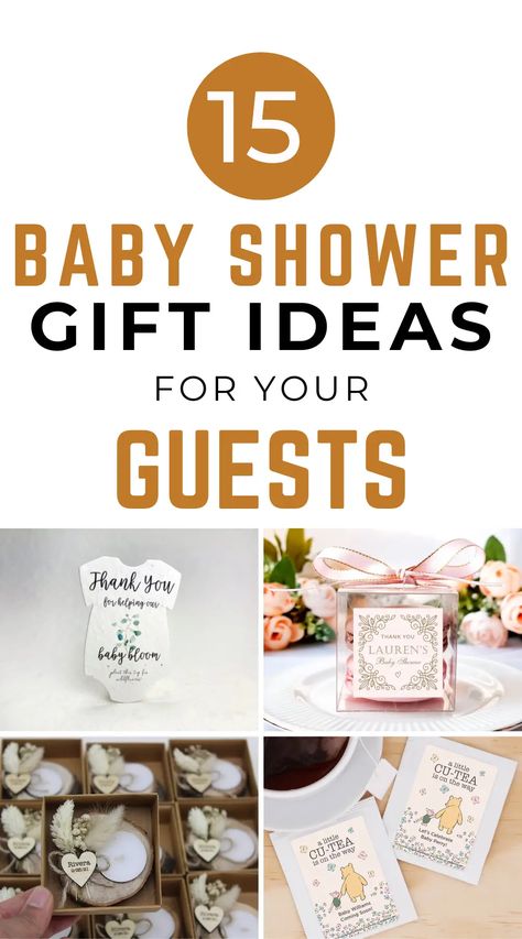 The Best Baby Shower Gift Ideas for Guests Winter Baby Shower Favors For Guests, Baby Shower Gift Bags For Guests, Thank You Gifts For Baby Shower Guests, Thank You Baby Shower Gifts For Guests, Baby Shower Thank You Gifts For Guests, Baby Shower Thank You Favors, Baby Shower Gift Ideas For Guests, Baby Shower Return Gift Ideas, Coed Baby Shower Favors