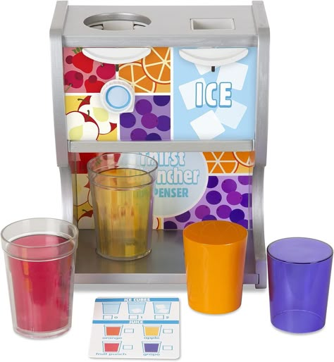 Plastic Ice Cubes, Colored Cups, Orange Apple, Play Food Set, Play Kitchens, Melissa And Doug, Toy Food, Pretend Play Toys, Melissa & Doug