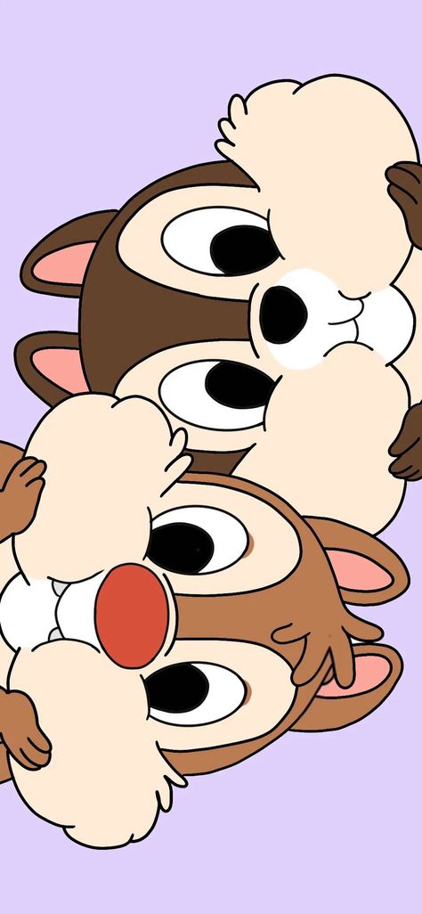 Disney Characters Wallpaper, Disney Background, Disney Iphone, Disney Collage, Disney Phone Wallpaper, Chip And Dale, Wallpaper Iphone Disney, Pinturas Disney, Cute Disney Wallpaper