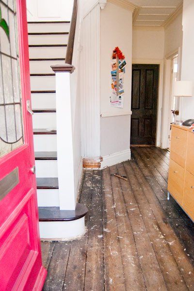 Edwardian Hallway Sanding Floorboards, Edwardian Hallway, Wooden Floorboards, Wooden Floors, Guest Bedrooms, Wooden Flooring, Guest Bedroom, Sanding, Hallway