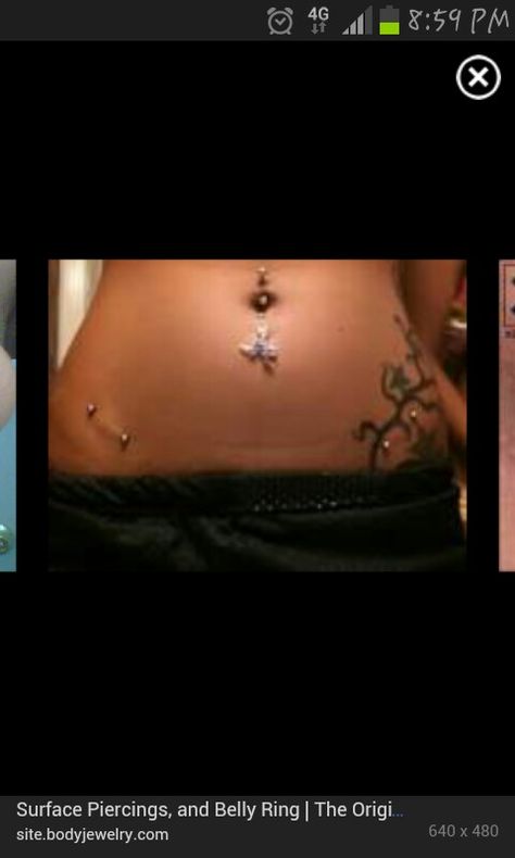 Omg i want the waist piercings Waist Piercing, Body Jewelry, Belly Button Rings, Piercings, I Want