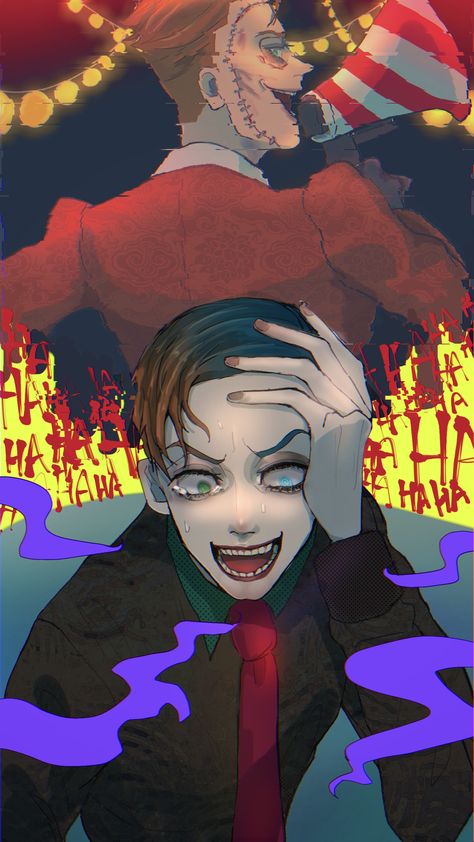 Gotham Fanart, Cameron Monaghan Gotham, Jerome Valeska, Cameron Monaghan, Gotham, Dc Comics, Bat, Geek Stuff, Batman