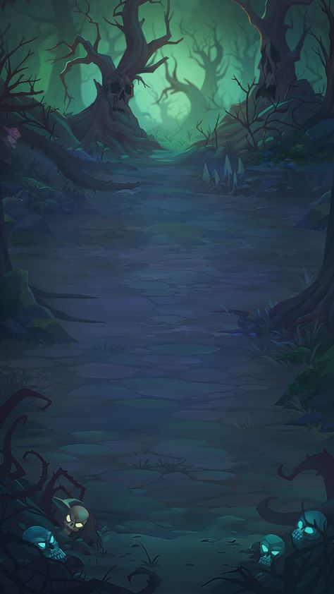 Background For Mobile, Forest Games, Game Background Art, Creepy Games, Fantasy Background, Forest Background, Scenery Background, Game Ui Design, Design Fields