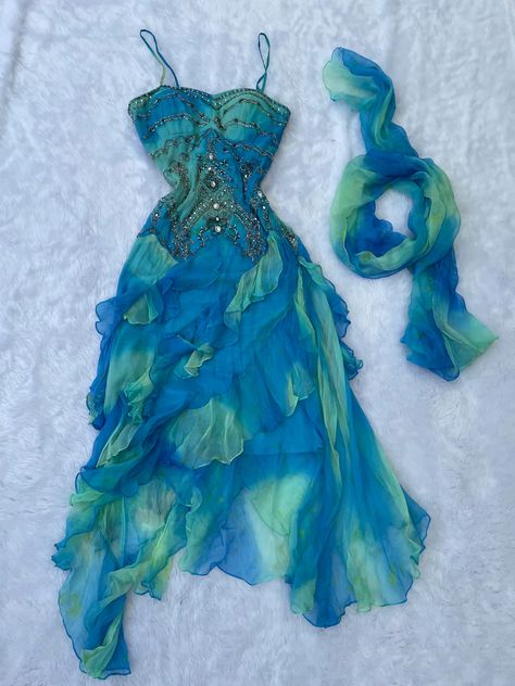 Birthday Party Dresses, Chiffon Prom Dresses, Mermaid Core, Chiffon Sleeves, Beautiful Birthday, Prom Dress Inspiration, Dresses Chiffon, Fairytale Dress, Birthday Party Dress