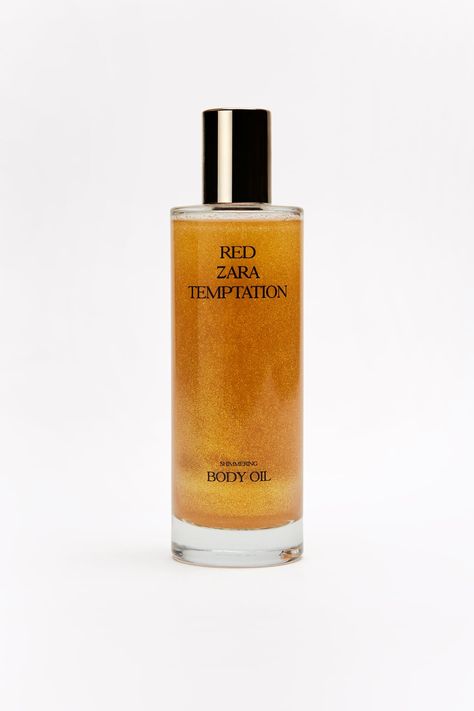 Zara Red Temptation, Red Temptation, Shimmering Body Oil, Body Oil, The 100, Zara, Birthday, Red, Gifts