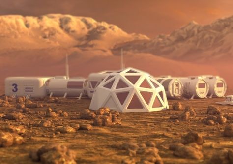 Mars colony Mars Colony, Space Colony, Mars Planet, Back To The Moon, Spacex Starship, Mission To Mars, Red Planet, Space Travel, Elon Musk