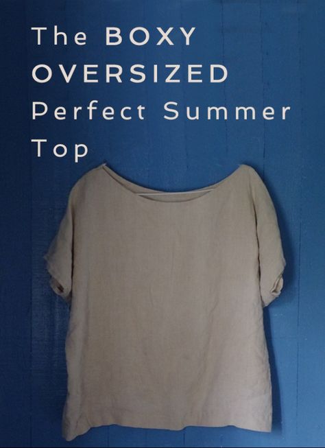 http://www.loritironpandit.com/sewing-the-summer-boxy-top/ Boxy Tank Top Pattern, Diy Boxy Top, Dress To Skirt Diy, Box Top Sewing Pattern, Boxy Tee Pattern, Boxy Top Pattern, Cotton Top Patterns, Aw 2023, Upcycling Clothes