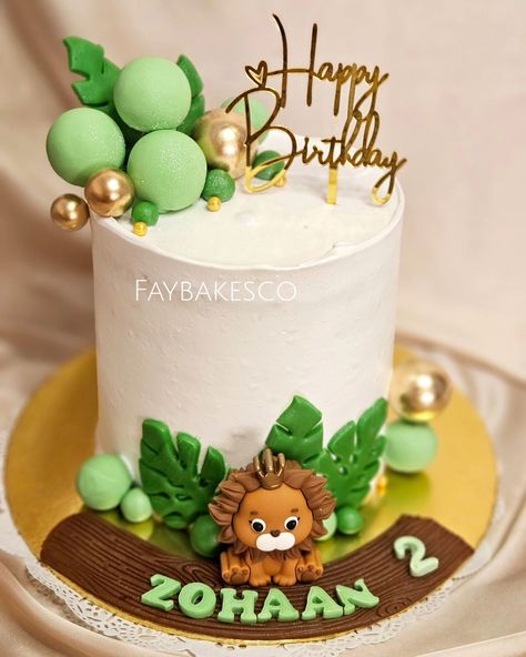 Celebrating Zohaan's 2nd birthday in the wildest way! 🎉🦁 the jungle theme brought the Lion King to life, and little king had a roaring good time! Here’s to more adventures in the jungle! 🌿🎂 #FAYBAKESCO ##faybakescobyfaiza #malakwal #cakes #homebaking #jungletheme #lioncake #Pinterest Jungle Theme Cake, Jungle Theme Cakes, Lion Birthday, Cake For Husband, More Adventures, In The Jungle, Jungle Theme, Home Baking, The Lion King