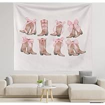 Preppy Dorm Room Decor, Pink Office Decor, Space Tapestry, Preppy Dorm Room, Hanging Crib, College Bedroom, Pink Office, Pink Cow, Ceiling Decor