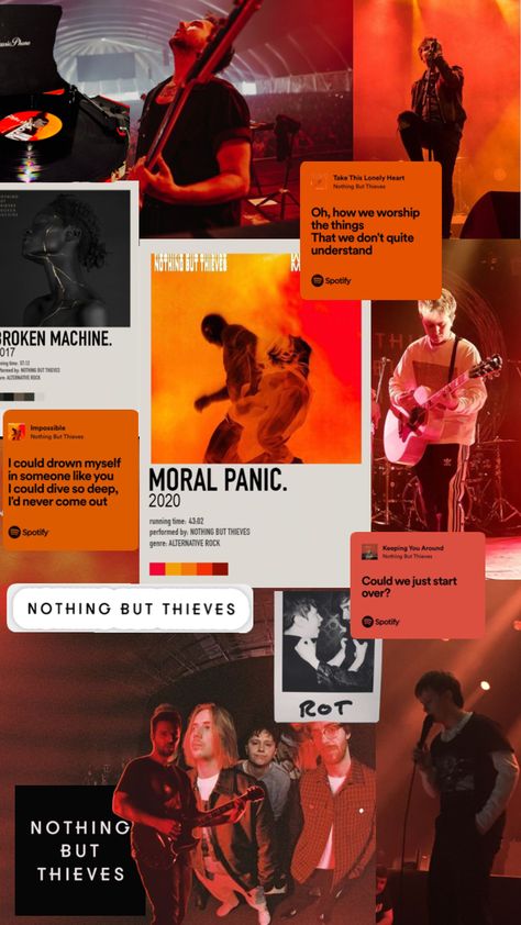 NothingbutTheives Wallpaper <3 Moral Panic, The Wombats, Nothing But Thieves, Funky Quotes, Indie Alt, Cage The Elephant, Dream Concert, Musical Band, Lonely Heart