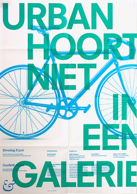 Turquoise Graphic Design, Blue And Green Graphic Design, Dutch Graphic Design, Green And Blue Poster, Blue Green Poster, Urban Graphic Design, Green Graphic Design, International Typographic Style, Posters Inspiration