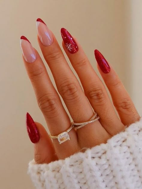 Red Gel Nails, Red Christmas Nails, Red Acrylic Nails, Subtle Nails, Christmas Gel Nails, Christmas Nails Acrylic, Xmas Nails, Christmas Nail, Pretty Acrylic Nails