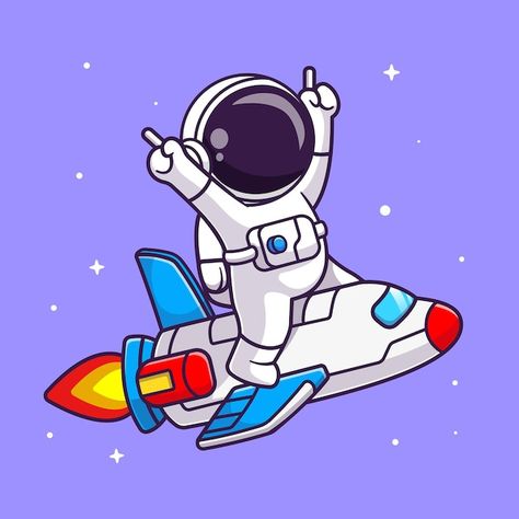 Outer Space Cartoon, Chibi Astronaut, Astronaut Png, Cute Astronaut, Astronaut Cartoon, Astronaut Illustration, Cartoon Smile, Space Character, Space Animals