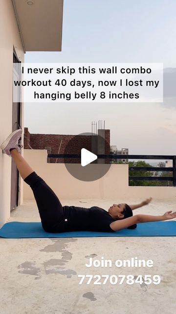 4,355 likes, 38 comments - ultimatefitness_with_deepti on May 28, 2024: "Practice this combo wall exercise move to target your upper belly, arms and legs together. Follow me for amazing and beginner friendly...". Belly Loss Workout, 20 Min Cardio Workout, Workouts Beginner, Post Pregnancy Belly, Hanging Belly, Protein Rich Diet, Workout Core, Workout Home, Wall Workout