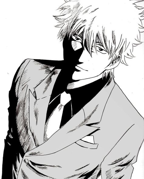 Gintoki - Gintama by Triaxionality on @DeviantArt Gintoki Manga, Gintama Anime, Gintoki Sakata, Gintama Wallpaper, Terror In Resonance, Yato Noragami, Gin Tama, Anime Expressions, Girly Images