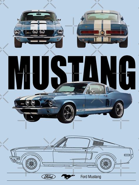 "ford mustang Shelby 1967" Classic T-Shirt for Sale by cthiollet318 2014 Shelby Gt500, Mustang 1967, Shelby Gt 500, Mustang Wallpaper, Mustang Car, Chevrolet Corsa, 1967 Mustang, Mustang Gt500, Car Racer