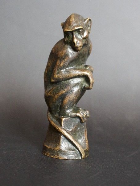 Monkey Sculpture, Monkey Statue, Jungle Decor, Art Eras, Monkey Art, Bronze Figurine, Pet Monkey, A Monkey, Large Artwork